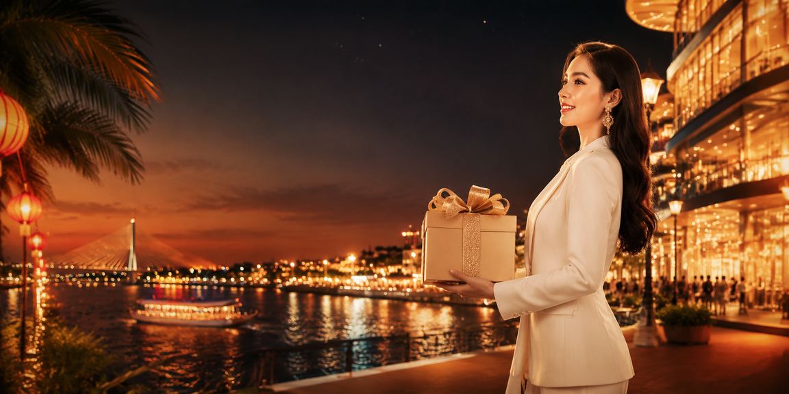 Chợ đêm miền Tây minh họa trải nghiệm giải trí và thanh toán bằng VND